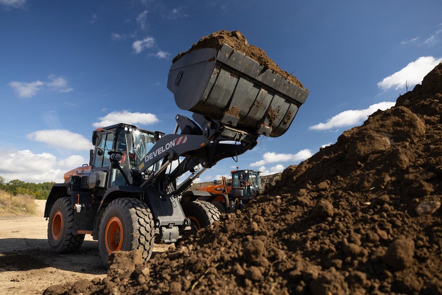 Develon Enhances DL-7 Wheel Loaders with New Features for Improved Performance and Comfort 